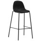 vidaXL Set da Bar 3 pz in Tessuto Nero vidaXL Set da Bar 3 pz in Tessuto Nero
