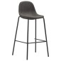 vidaXL Set da Bar 5 pz in Tessuto Grigio Scuro vidaXL Set da Bar 5 pz in Tessuto Grigio Scuro
