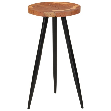 vidaXL Tavolo da Bar in Legno Ø53x105 cm Legno Massello di Acacia 
