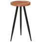 vidaXL Tavolo da Bar in Legno Ø53x105 cm Legno Massello di Acacia 
