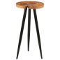 vidaXL Tavolo da Bar in Legno Ø53x105 cm Legno Massello di Acacia 