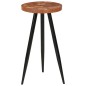 vidaXL Tavolo da Bar in Legno Ø53x105 cm Legno Massello di Acacia 
