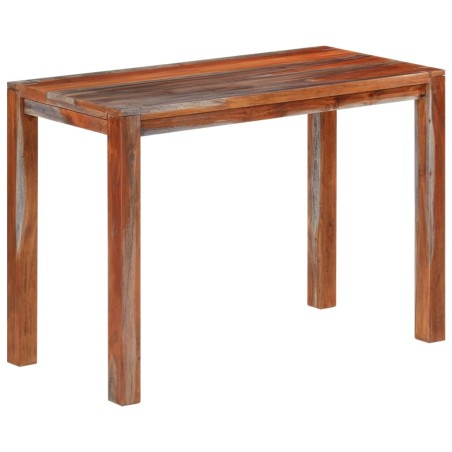 vidaXL Tavolo da Pranzo 110x50x76 cm Legno Massello di Acacia 