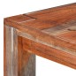 vidaXL Tavolo da Pranzo 110x50x76 cm Legno Massello di Acacia 