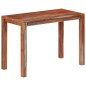 vidaXL Tavolo da Pranzo 110x50x76 cm Legno Massello di Acacia 