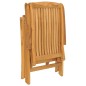 vidaXL Set Salotto da Giardino 3 pz in Legno Massello di Teak vidaXL Set Salotto da Giardino 3 pz in Legno Massello di Teak