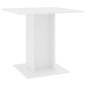 vidaXL Tavolo da Pranzo Bianco 80x80x75 cm in Truciolato vidaXL Tavolo da Pranzo Bianco 80x80x75 cm in Truciolato