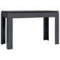 vidaXL Tavolo da Pranzo Grigio Lucido 120x60x76 cm in Truciolato vidaXL Tavolo da Pranzo Grigio Lucido 120x60x76 cm in Truciolato