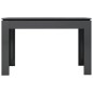 vidaXL Tavolo da Pranzo Grigio Lucido 120x60x76 cm in Truciolato vidaXL Tavolo da Pranzo Grigio Lucido 120x60x76 cm in Truciolato