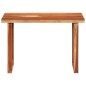 vidaXL Tavolo da Pranzo 110x50x76 cm Legno Massello di Acacia vidaXL Tavolo da Pranzo 110x50x76 cm Legno Massello di Acacia