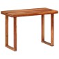 vidaXL Tavolo da Pranzo 110x50x76 cm Legno Massello di Acacia vidaXL Tavolo da Pranzo 110x50x76 cm Legno Massello di Acacia