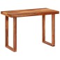 vidaXL Tavolo da Pranzo 110x50x76 cm Legno Massello di Acacia vidaXL Tavolo da Pranzo 110x50x76 cm Legno Massello di Acacia