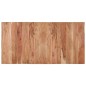 vidaXL Tavolo da Pranzo Nero 140x70x76 cm in Legno Massello di Acacia 