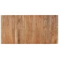 vidaXL Tavolo da Pranzo Nero 180x90x77 cm in Legno Massello d'Acacia 
