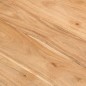 vidaXL Tavolo da Pranzo Nero 180x90x77 cm in Legno Massello d'Acacia 