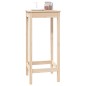 vidaXL Tavolo da Bar 50x50x110 cm in Legno Massello di Pino