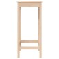 vidaXL Tavolo da Bar 50x50x110 cm in Legno Massello di Pino