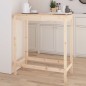 vidaXL Tavolo da Bar 100x50x110 cm in Legno Massello di Pino vidaXL Tavolo da Bar 100x50x110 cm in Legno Massello di Pino