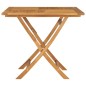 vidaXL Set da Pranzo da Giardino 5 pz in Legno Massello di Teak vidaXL Set da Pranzo da Giardino 5 pz in Legno Massello di Teak