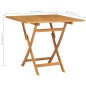 vidaXL Set da Pranzo da Giardino 5 pz in Legno Massello di Teak vidaXL Set da Pranzo da Giardino 5 pz in Legno Massello di Teak