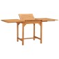 vidaXL Set da Pranzo da Giardino 7 pz in Legno Massello di Teak