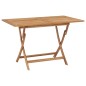 vidaXL Set da Pranzo da Giardino 7 pz in Legno Massello di Teak vidaXL Set da Pranzo da Giardino 7 pz in Legno Massello di Teak