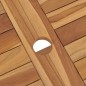 vidaXL Set da Pranzo da Giardino 7 pz in Legno Massello di Teak vidaXL Set da Pranzo da Giardino 7 pz in Legno Massello di Teak