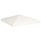 Copertura Superiore per Gazebo 310 g/m² 3x3 m Bianco Crema Copertura Superiore per Gazebo 310 g/m² 3x3 m Bianco Crema