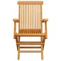 vidaXL Sedie da Giardino con Cuscini Crema 6 pz in Massello di Teak vidaXL Sedie da Giardino con Cuscini Crema 6 pz in Massello di Teak