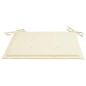 vidaXL Sedie da Giardino con Cuscini Crema 6 pz in Massello di Teak vidaXL Sedie da Giardino con Cuscini Crema 6 pz in Massello di Teak