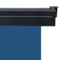vidaXL Tenda Laterale per Terrazzo 100x250 cm Blu vidaXL Tenda Laterale per Terrazzo 100x250 cm Blu