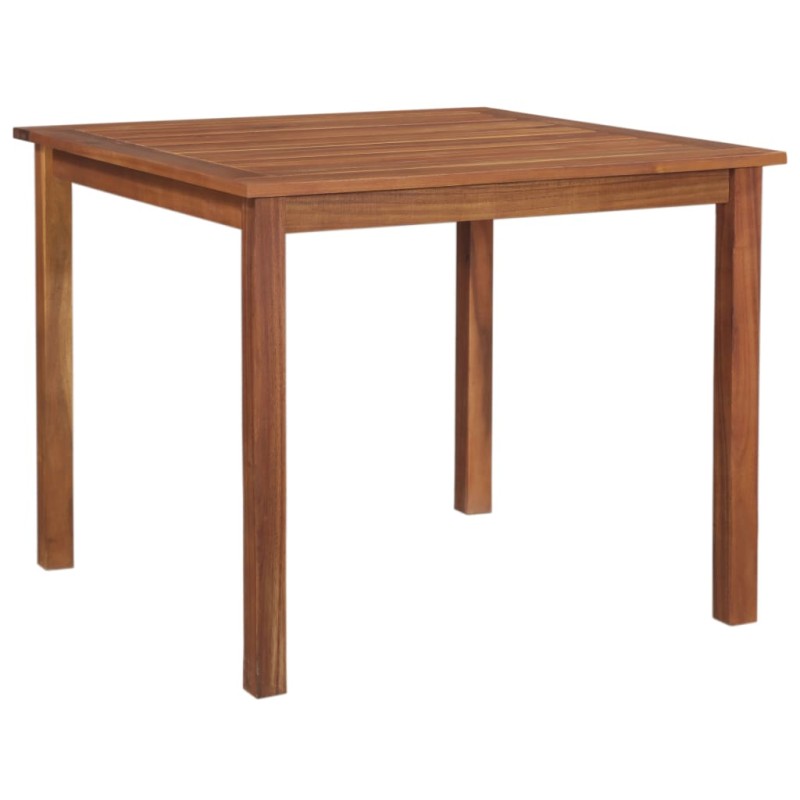 vidaXL Tavolo da Giardino 85x85x74 cm in Legno Massello di Acacia vidaXL Tavolo da Giardino 85x85x74 cm in Legno Massello di Acacia