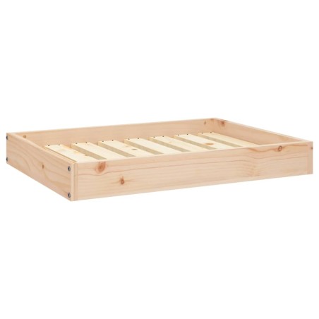 vidaXL Cuccia per Cani 71,5x54x9 cm in Legno Massello di Pino