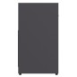 Armadio da Bagno Grigio 60x33x61 cm in Truciolato Armadio da Bagno Grigio 60x33x61 cm in Truciolato