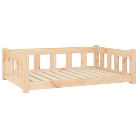 vidaXL Cuccia per Cani 95,5x65,5x28 cm in Legno Massello di Pino