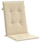 vidaXL Sedie da Giardino Reclinabili con Cuscini 4 pz in Legno di Teak vidaXL Sedie da Giardino Reclinabili con Cuscini 4 pz in Legno di Teak