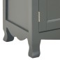 vidaXL Mobile Porta TV Nero 120x30x40 cm in Legno