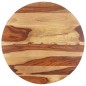 vidaXL Piano Tavolo in Legno Massello di Acacia Rotondo 25-27 mm 70 cm vidaXL Piano Tavolo in Legno Massello di Acacia Rotondo 25-27 mm 70 cm