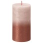 Bolsius Candele Pilastro Rustiche Sunset 4 pz 130x68 mm Rosa e Ambra Bolsius Candele Pilastro Rustiche Sunset 4 pz 130x68 mm Rosa e Ambra