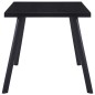 vidaXL Tavolo da Pranzo Nero 180x90x75 cm in Vetro Temperato vidaXL Tavolo da Pranzo Nero 180x90x75 cm in Vetro Temperato