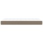 Materasso a Molle Insacchettate Grigio Tortora 90x200x20 cm Materasso a Molle Insacchettate Grigio Tortora 90x200x20 cm