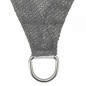 Livin'outdoor Vela Parasole Iseo HDPE Quadrata 3,6x3,6 m Grigia