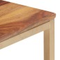vidaXL Tavolino Laterale 60x60x40 cm in Legno Massello di Sheesham vidaXL Tavolino Laterale 60x60x40 cm in Legno Massello di Sheesham