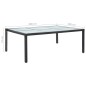 vidaXL Tavolo da Pranzo da Giardino Nero 200x150x74 cm in Polyrattan vidaXL Tavolo da Pranzo da Giardino Nero 200x150x74 cm in Polyrattan