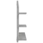 Specchio da Bagno Grigio Cemento 60x10,5x45 cm in Truciolato Specchio da Bagno Grigio Cemento 60x10,5x45 cm in Truciolato