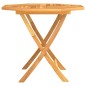 vidaXL Tavolo da Giardino Pieghevole 85x85x76cm Legno Massello di Teak vidaXL Tavolo da Giardino Pieghevole 85x85x76cm Legno Massello di Teak