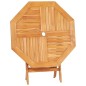 vidaXL Tavolo da Giardino Pieghevole 85x85x76cm Legno Massello di Teak vidaXL Tavolo da Giardino Pieghevole 85x85x76cm Legno Massello di Teak