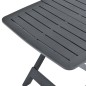 vidaXL Tavolo da Giardino Antracite 79x72x70 cm in Plastica vidaXL Tavolo da Giardino Antracite 79x72x70 cm in Plastica