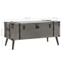 vidaXL Tavolino da Caffè in MDF e Alluminio 102x51x47,5 cm vidaXL Tavolino da Caffè in MDF e Alluminio 102x51x47,5 cm