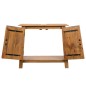 vidaXL Vanità da Bagno in Legno Massello di Pino 70x32x63 cm vidaXL Vanità da Bagno in Legno Massello di Pino 70x32x63 cm